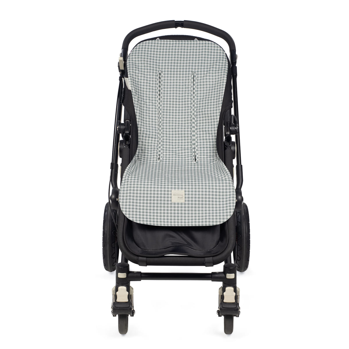 Copri passeggino I LOVE VICHY VERDE CUADRETTI - Scandi Kids Concept Store