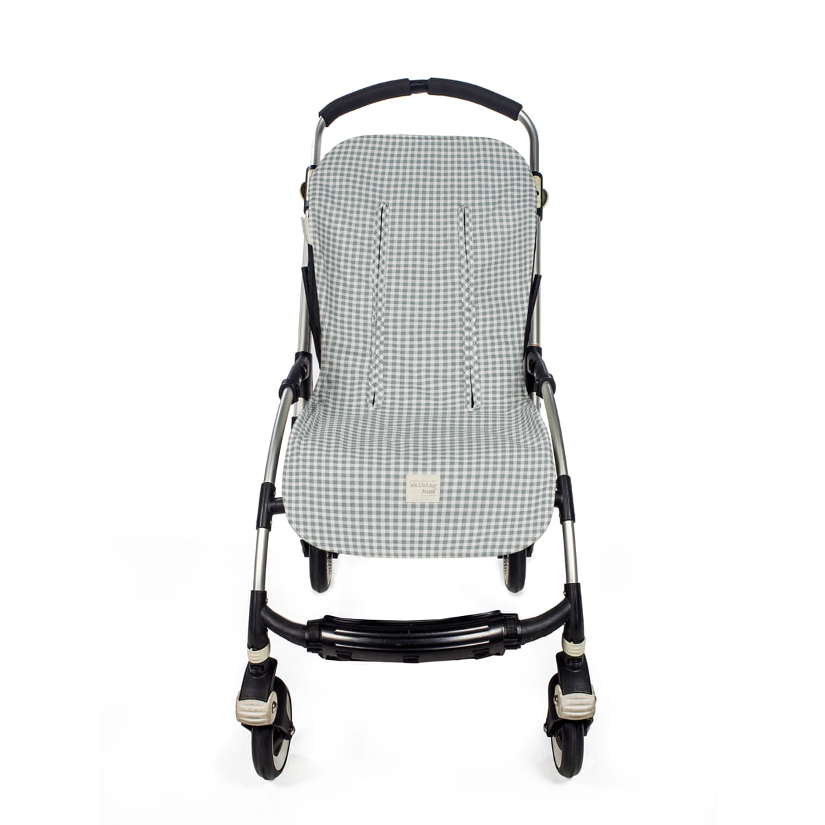Copri passeggino I LOVE VICHY VERDE CUADRETTI - Scandi Kids Concept Store