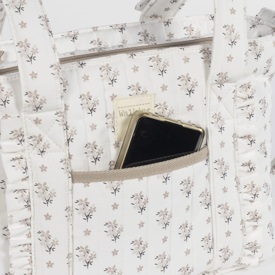 Borsa Crossbody Botton Flowers