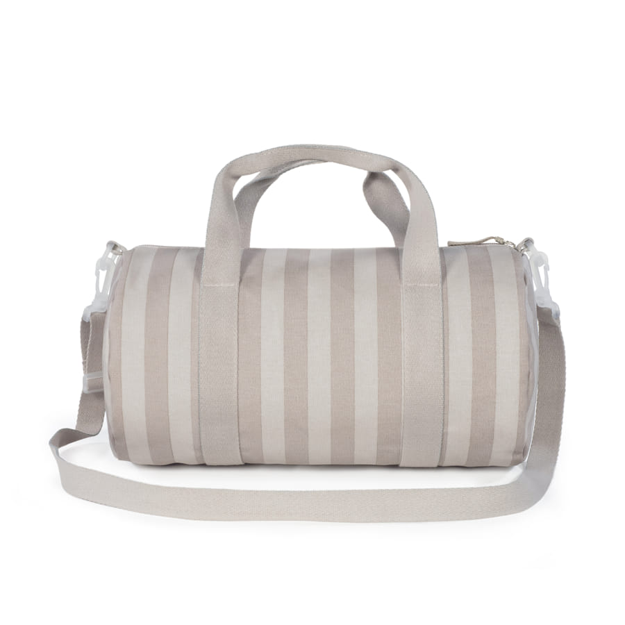 Borsa Weekend con cane in peluche a righe- Walking mum