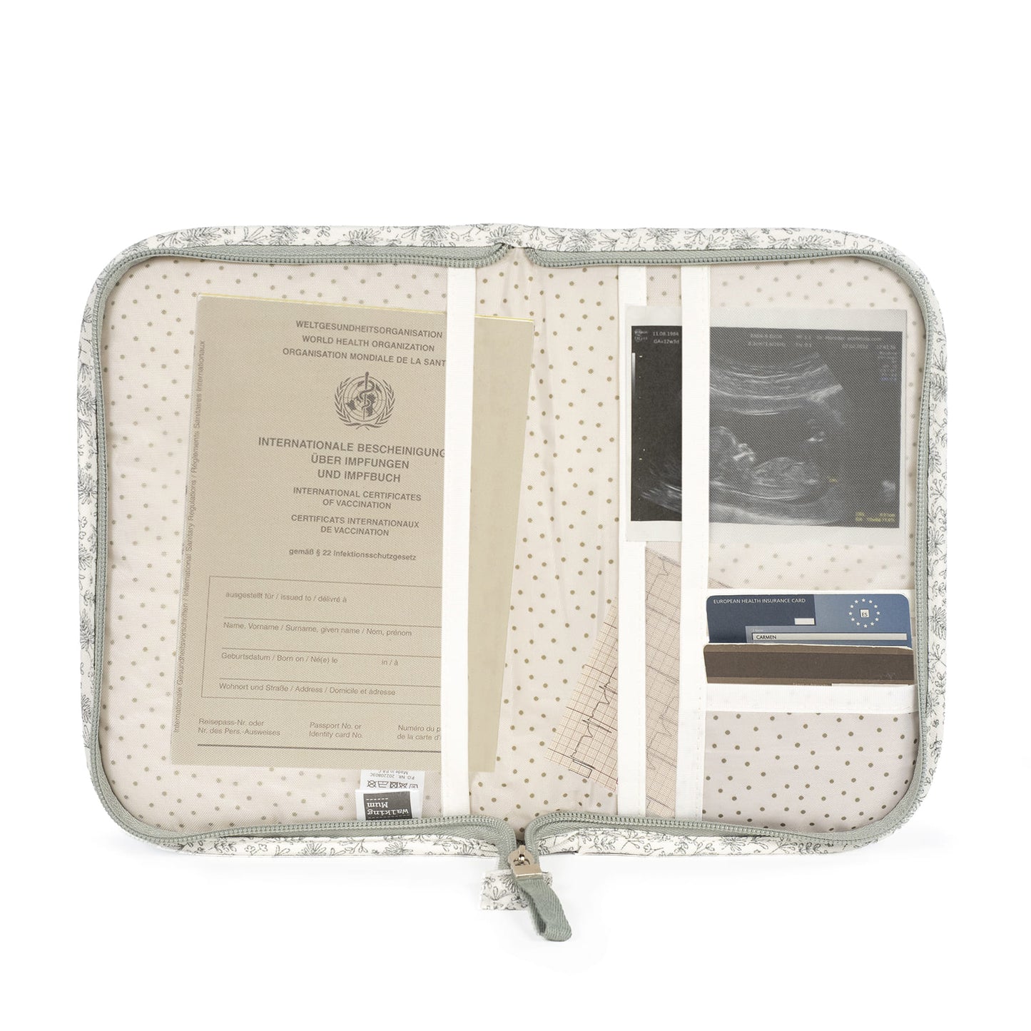 PORTADOCUMENTI GALA MINT - Walking mum - Scandi Kids Concept Store