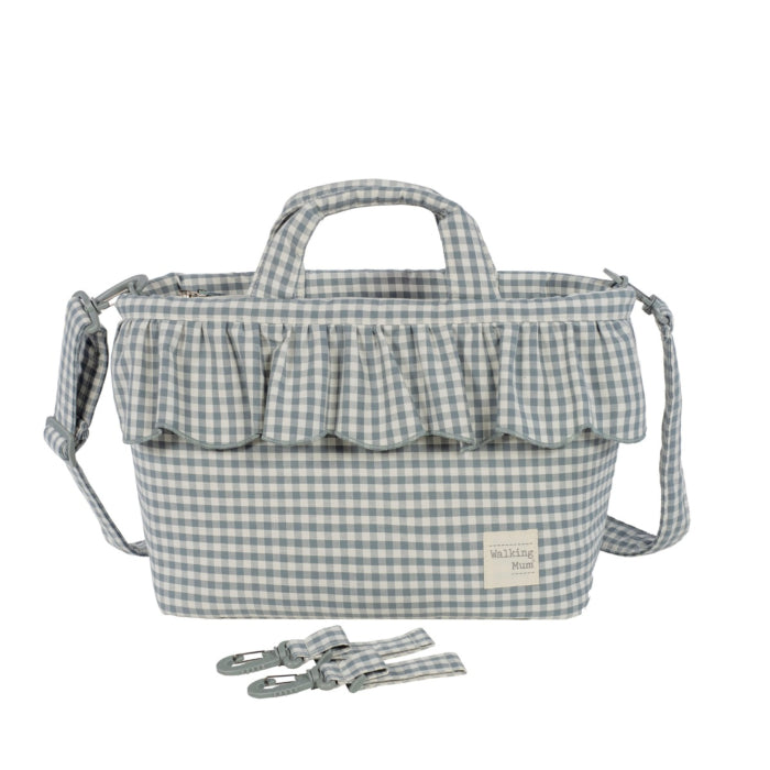Borsa Fasciatoio  Praliné Vichy Matcha - Walking Mum