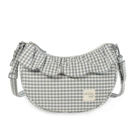 BORSA A TRACOLLA GONDOLA PRALINÉ VICHY MATCHA