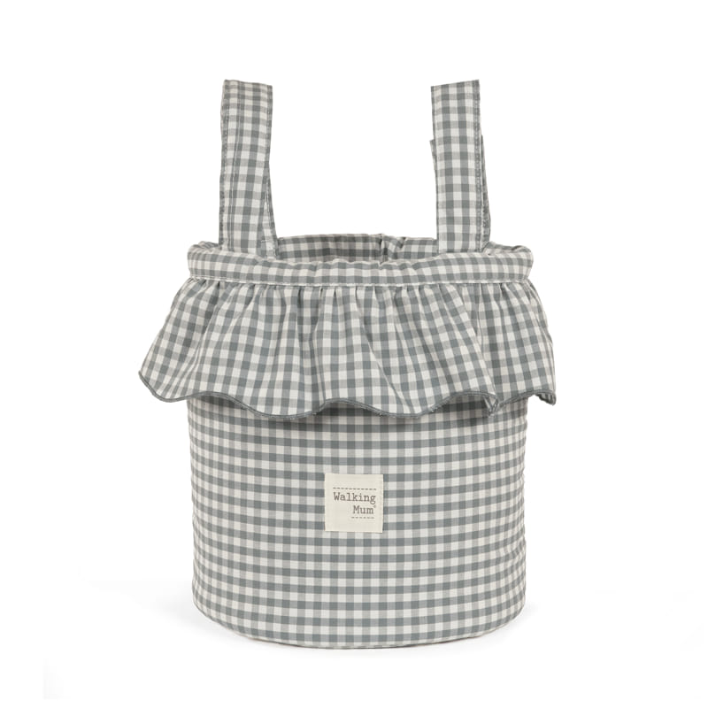 BORSA BUCKET VICHY MATCHA