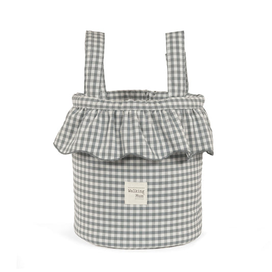 BORSA BUCKET VICHY MATCHA