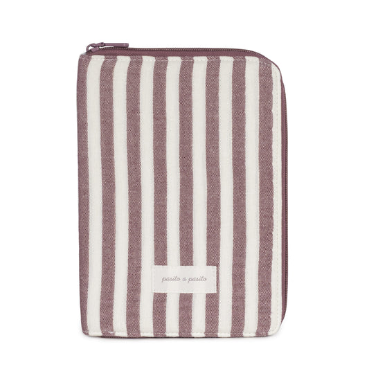 PORTADOCUMENTI CHERRY STRISCE - Walking mum - Scandi Kids Concept Store