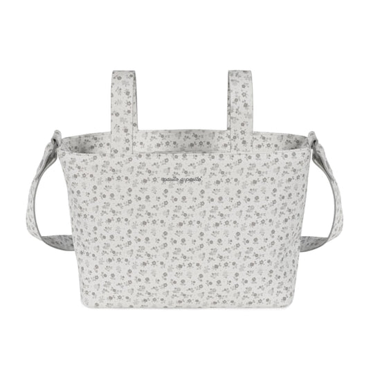 BORSA CROSSBODY LITTLE BLOOM FIORI GRIGIO - pasito
