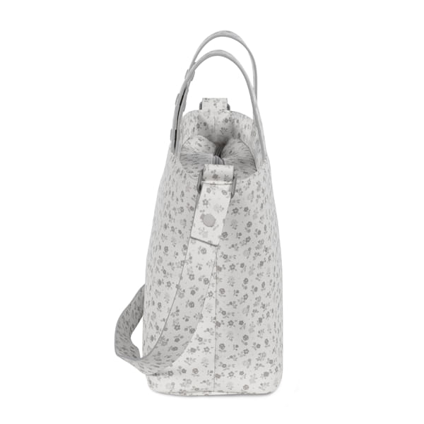 BORSA CROSSBODY LITTLE BLOOM FIORI GRIGIO - pasito