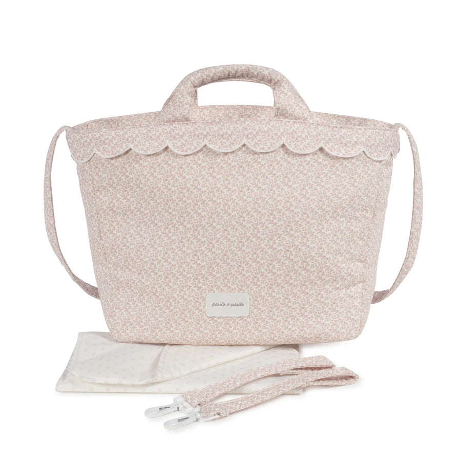 BORSA FASCIATOIO MAISON TENDER FIORI - Pasito a pasito