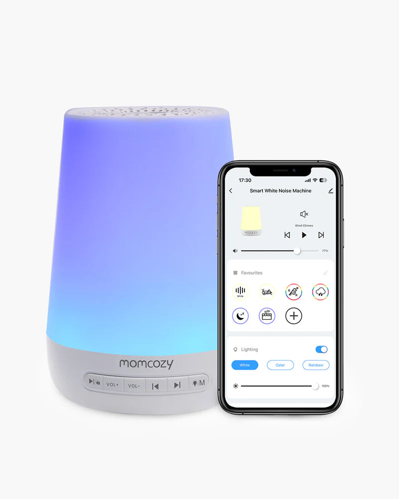 Smart Baby Sound Machine - Controllo remoto tramite app