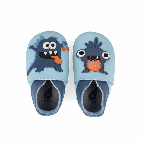 Soft Sole Messy Monster Celestial Blue
