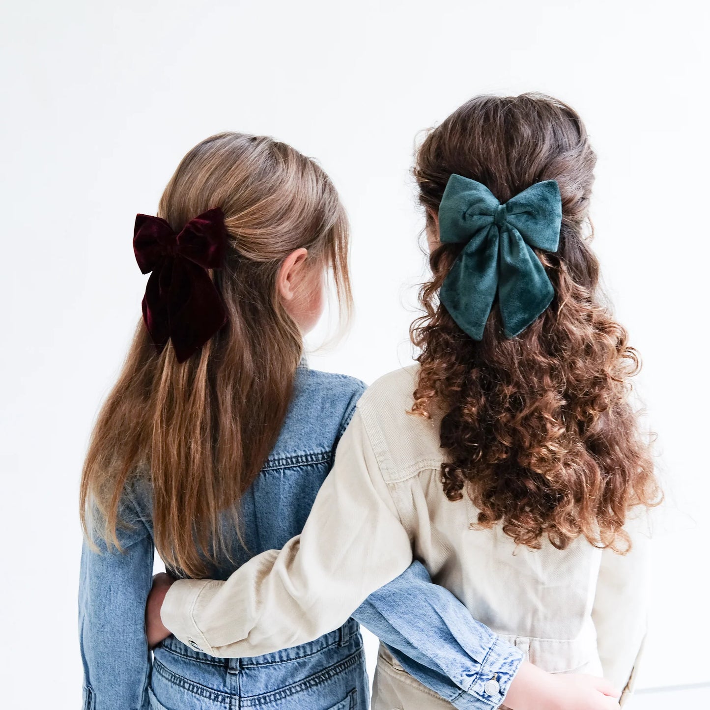 MIMI & LULA - AGNES OVERSIZE BOW PACK-BURGUNDY