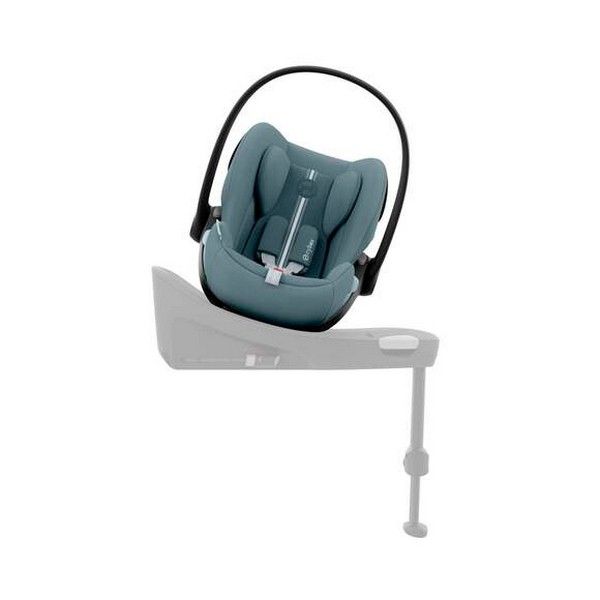 Cybex Cloud G i-Size Plus infant car seat with adjustable headrest and padded interior for safety and comfort