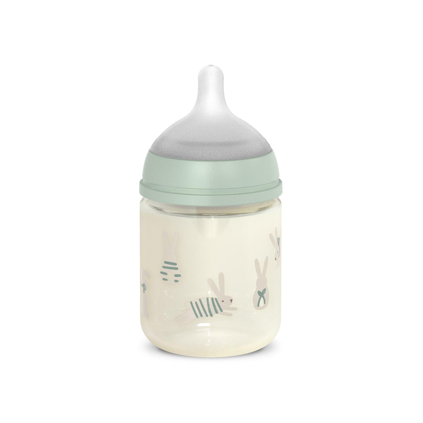 Suavinex Biberon In Vetro Wonderland Liberty 120 ml Coniglio Verde
