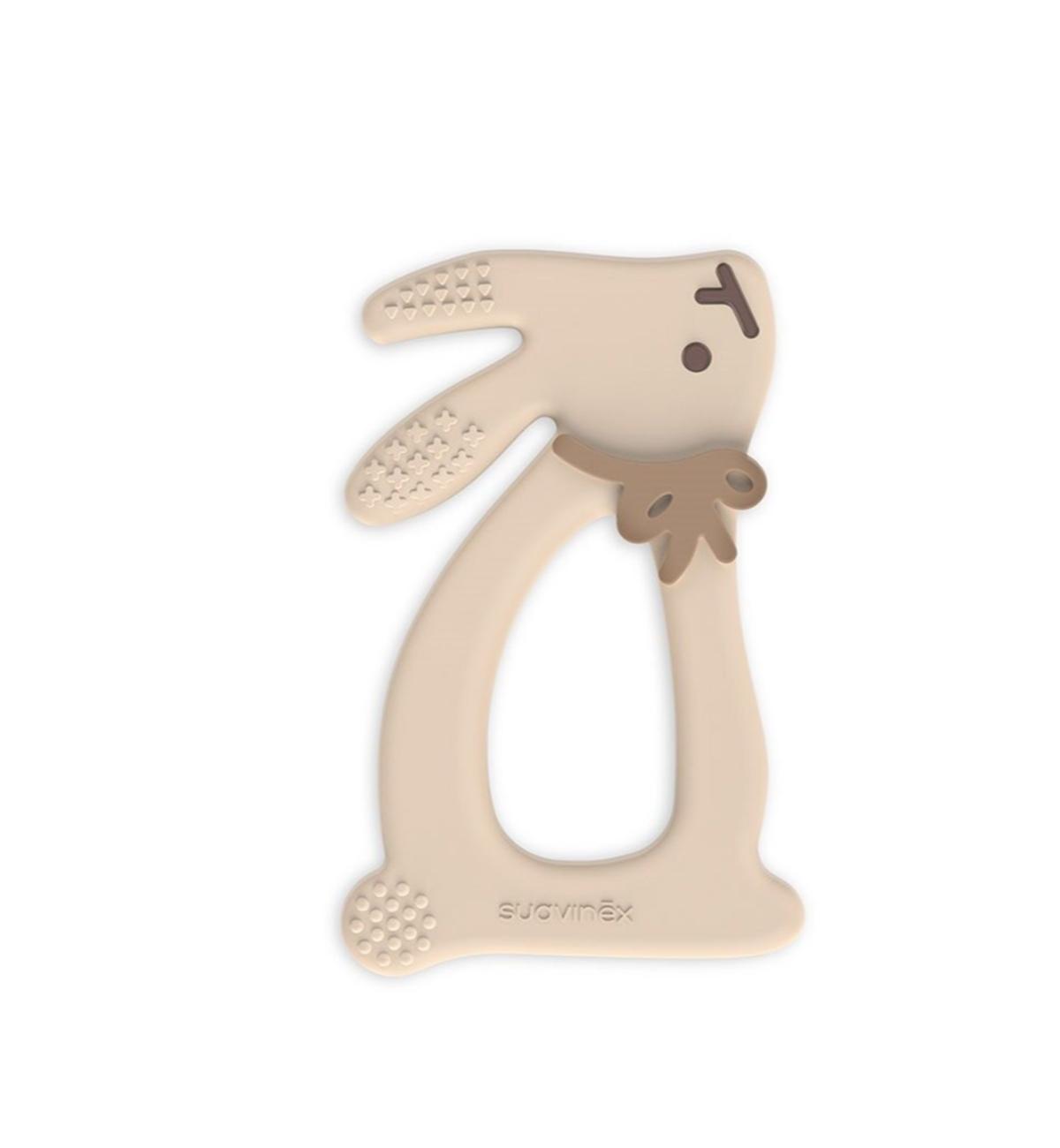 Anello Dentizione In Silicone Wonderland Coniglio Beige