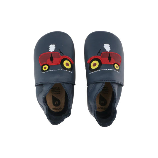 Soft Sole Tractor Navy