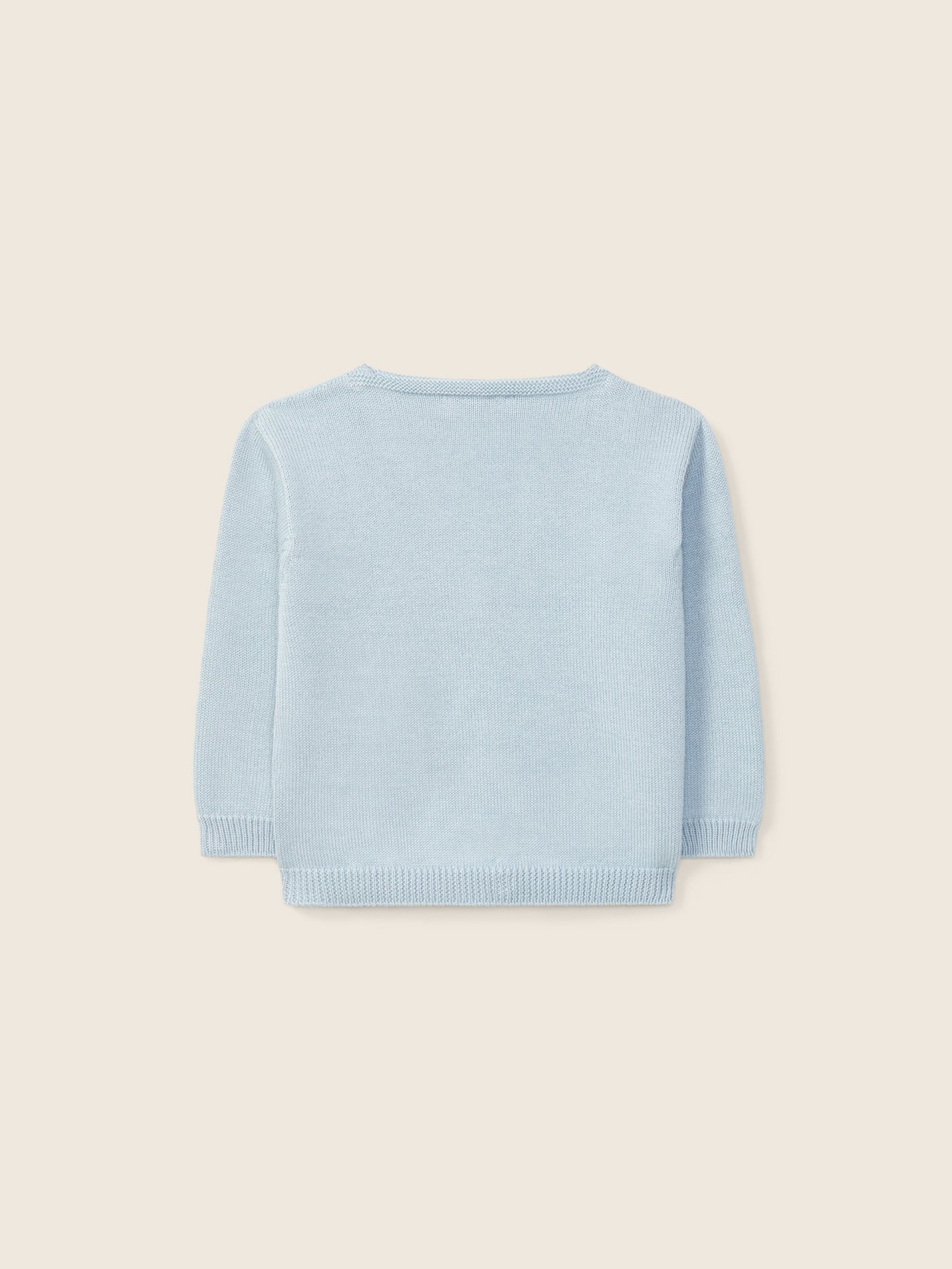 Palu - Cardigan con scollo a V lavorato a maglia in cotone biologico