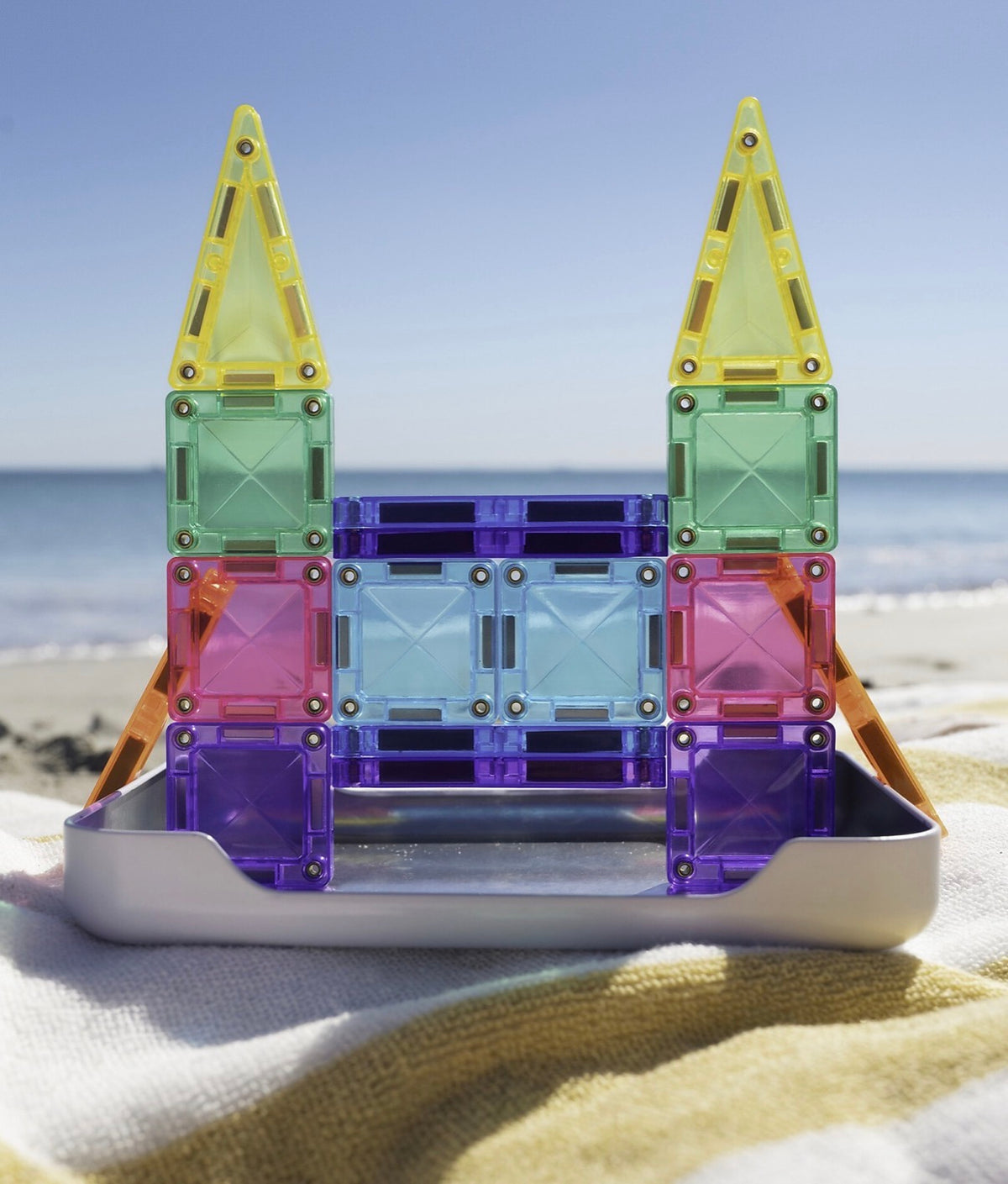Connetix - 32 Pezzi - Mini Pack da Viaggio - 100% Plastica ABS Atossica - Apprendimento STEM!