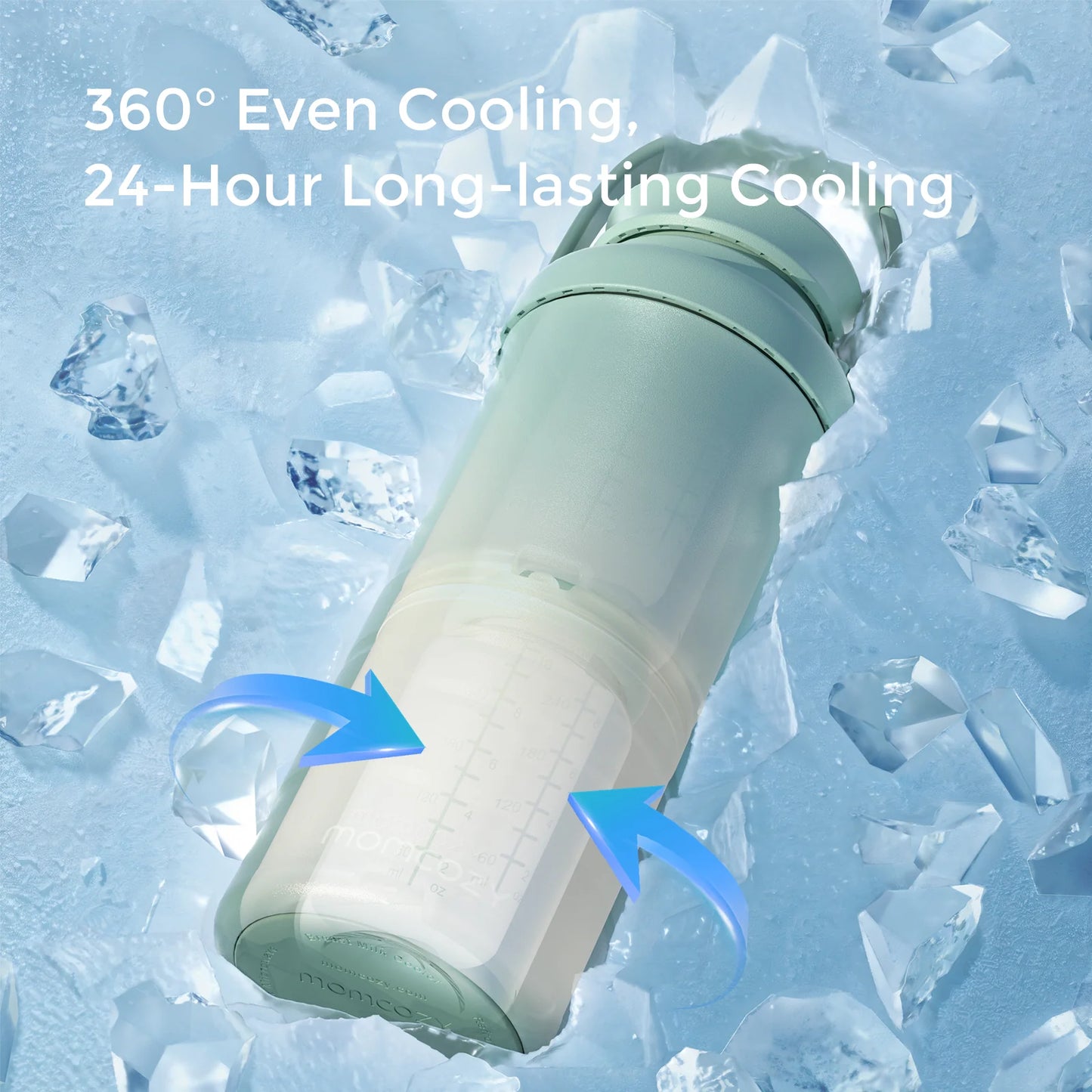 Refrigeratore portatile per latte da esterno - 650 ml