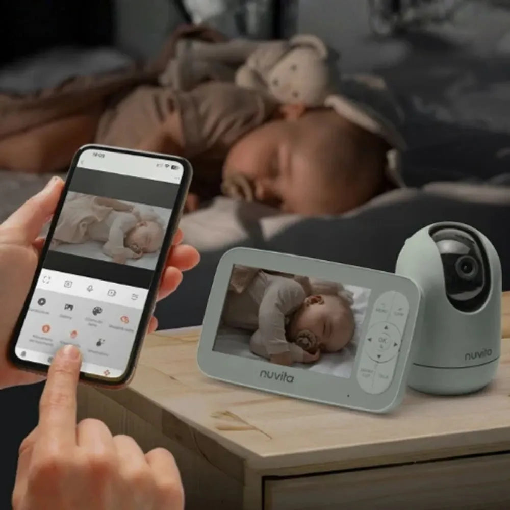 Video baby monitor wireless & WiFi VideoVoice 5 AI - 3055