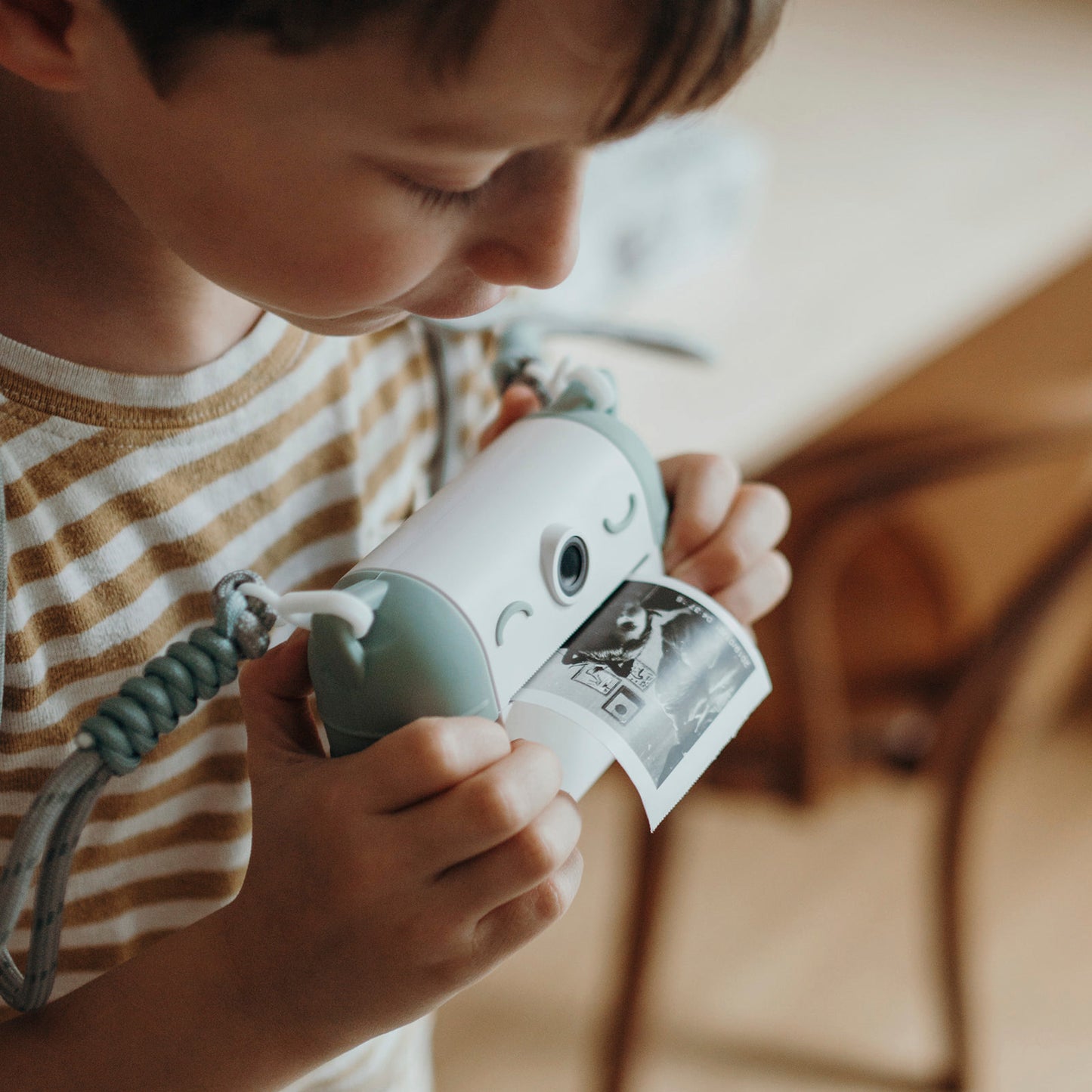 Macchina fotografica con stampante