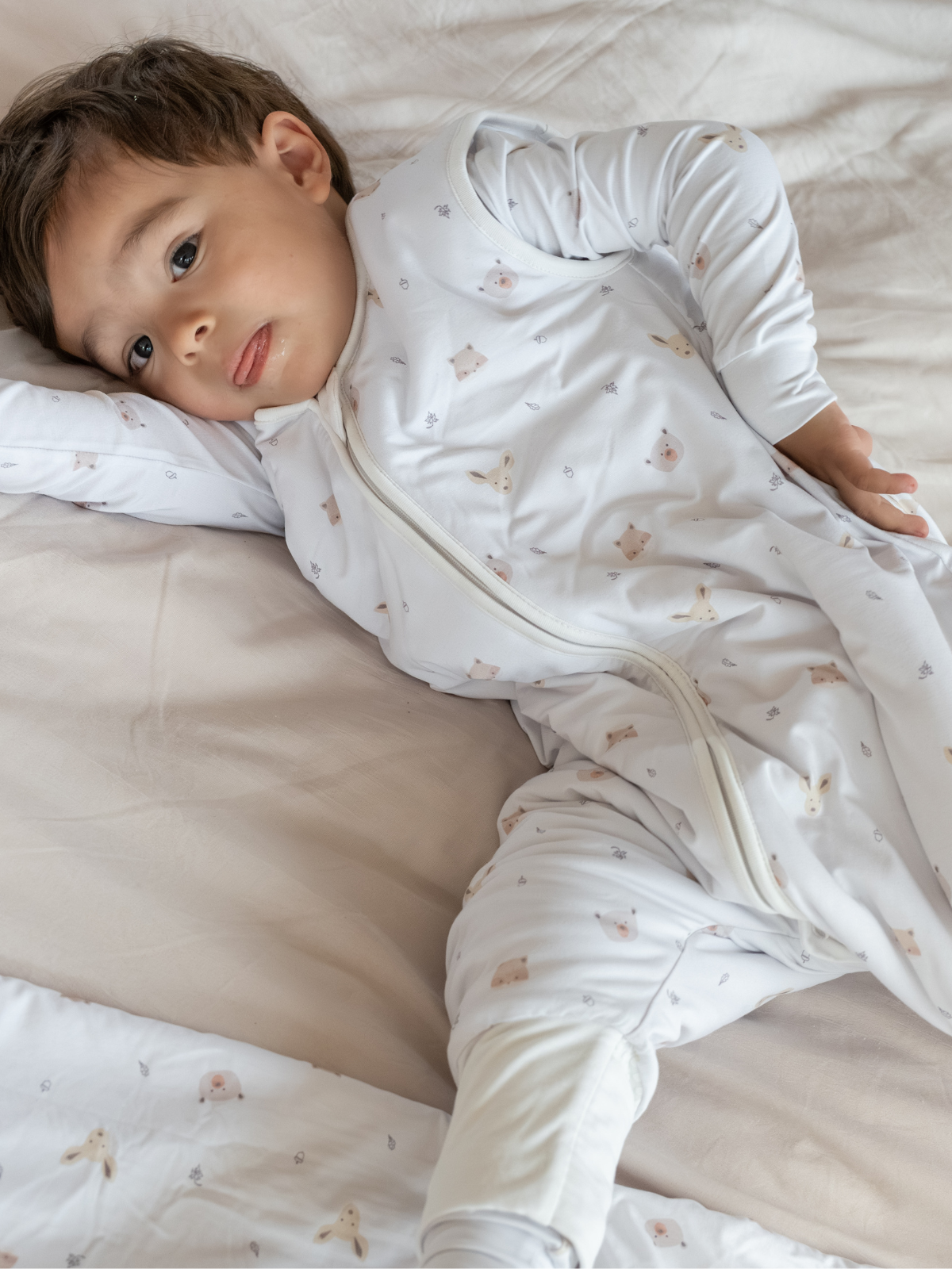 Sacco a pelo con piedi in bambù Forest Friends - TOG 2.5: 3 E