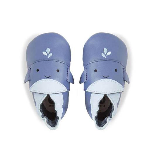 Soft Sole Whale Blue Indigo