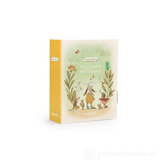 Lobu-Cofanetto Nascita tre piccoli coniglietti  - Moulin Roty