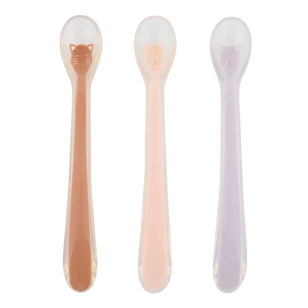 Set di 3 cucchiai per l'alimentazione - Mrs. Cat