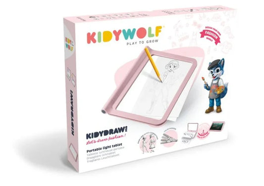 Kidydraw-Pro Portable Light Tablet Pink