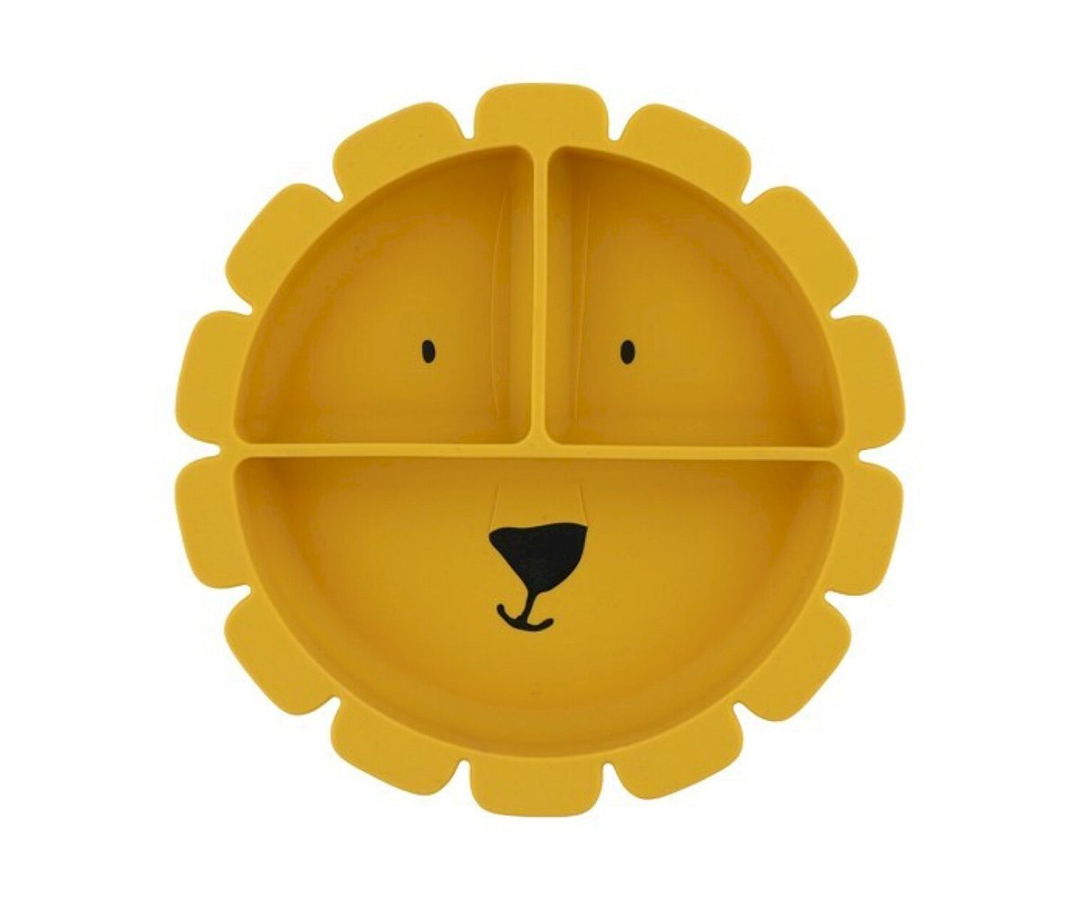 Buca- Set pappa Lion piatto, posatine, bavaglino e slippy cup