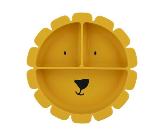 Buca- Set pappa Lion piatto, posatine, bavaglino e slippy cup
