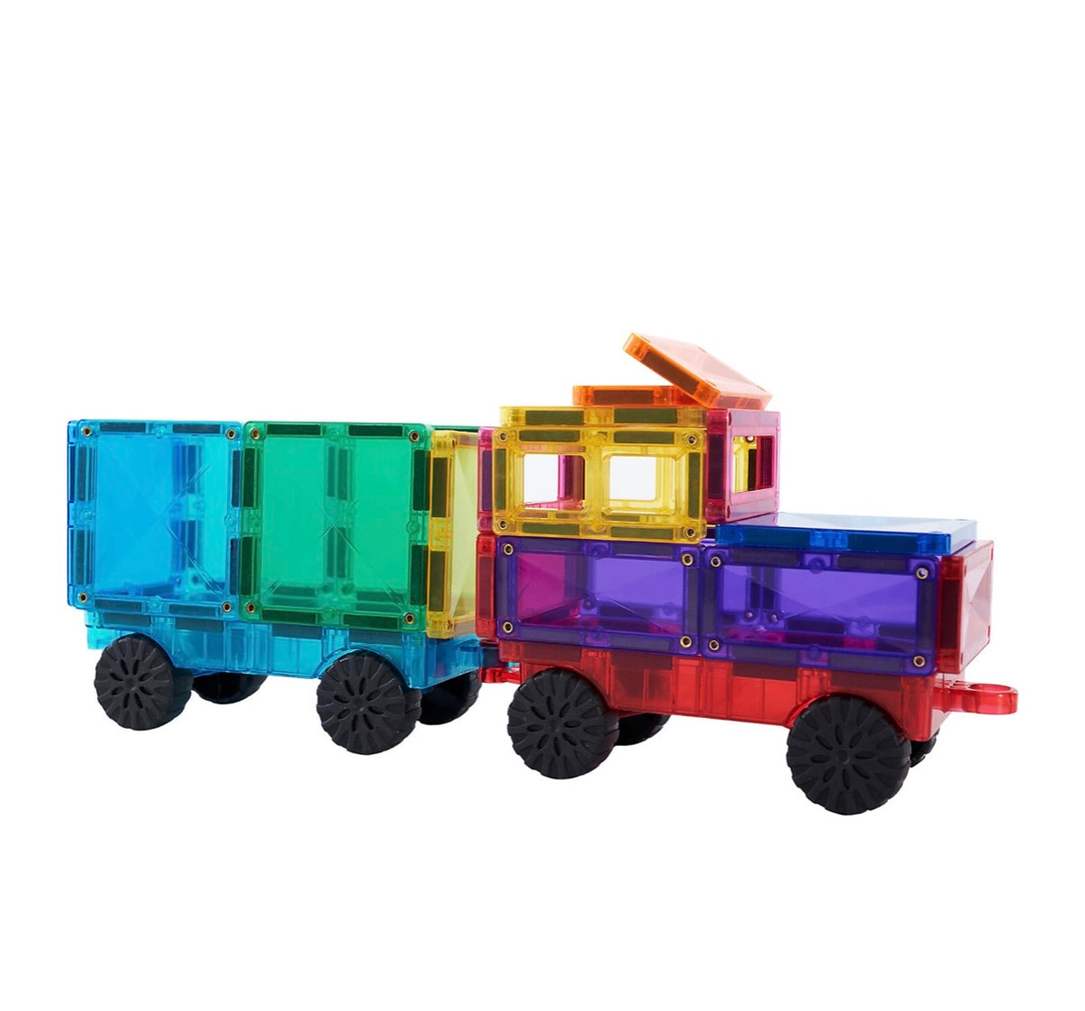 Connetix - 26 Pezzi - Pacco Movimento - Bright - 100% Plastica ABS Atossica - Apprendimento STEM!
