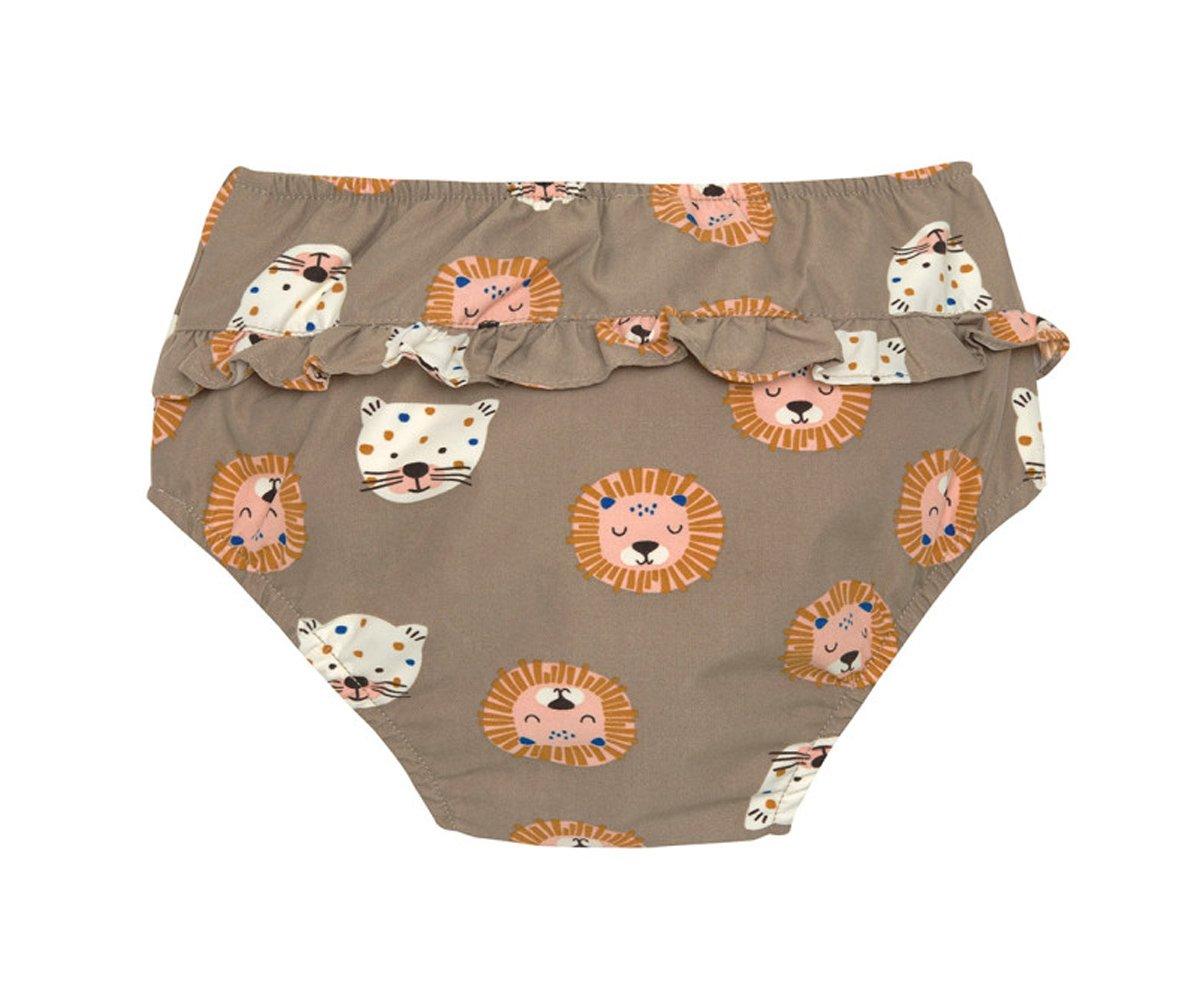 Costume Contenitivo con Volanti Wild Cats Choco Lassig