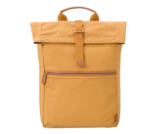 ZAINO MEDIO CANVAS GIALLO - FRESK