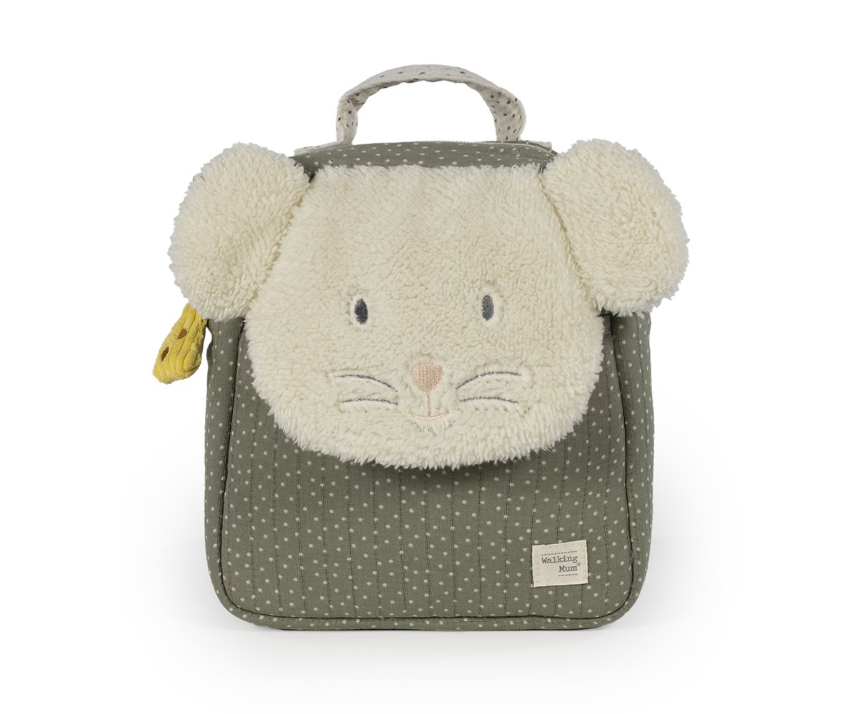 Bedi-Walking Mum - Zaino Mouse Poppy Moss + Personalizzazione Asia