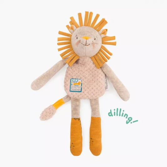 Peluche leone con sonaglio - Moulin Roty