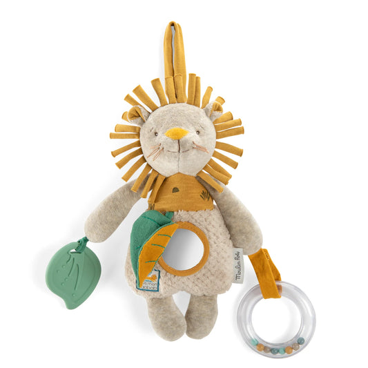 Leone da appendere attività - Moulin Roty