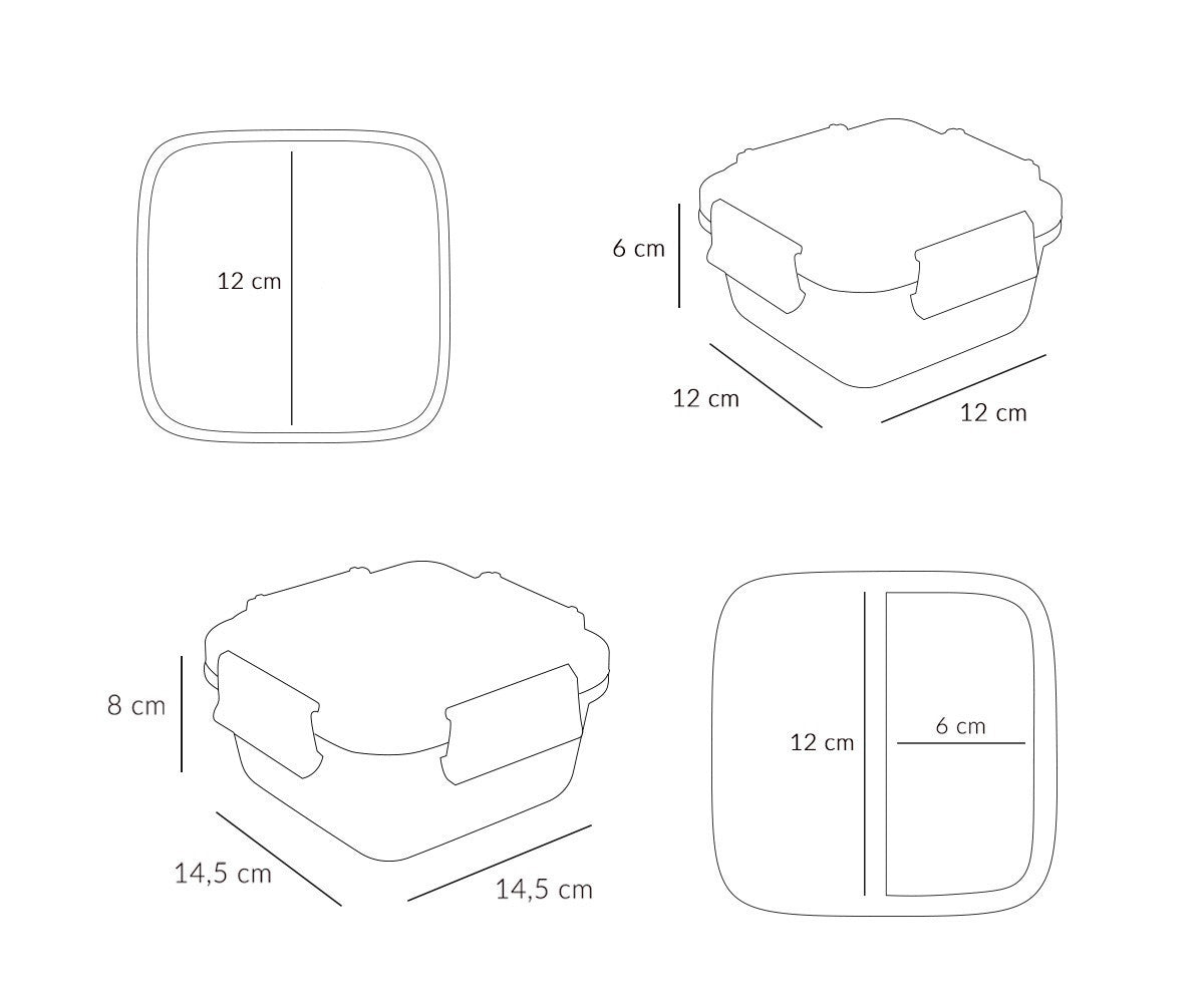 Lunch Box Grande Tutete Planes