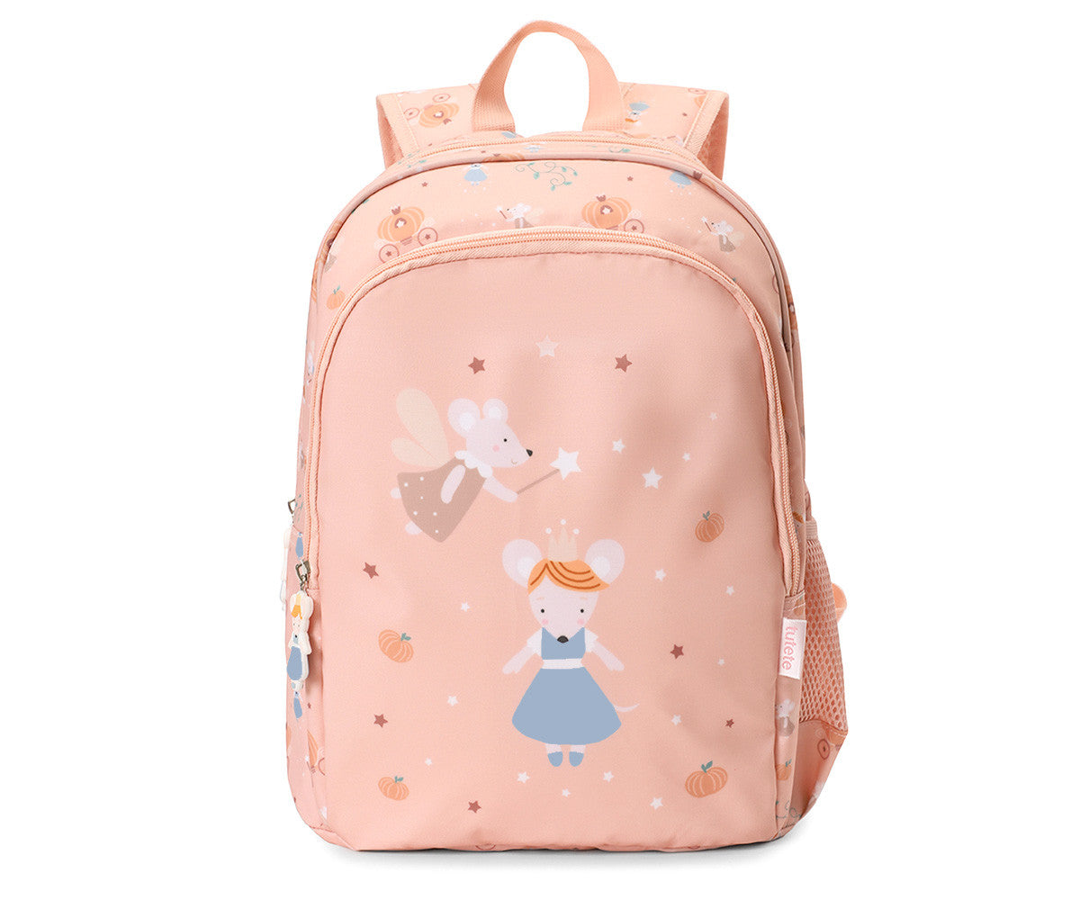 Zainetto Medio Tutete Mouse Fairies + Portachiavi Personalizzabile