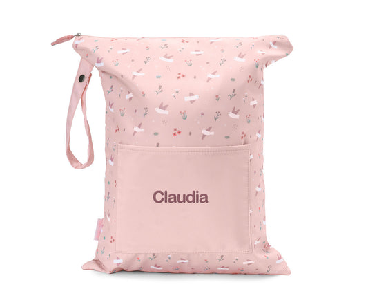 Borsa Impermeabile Grande Tutete Blossom Birds Personalizzabile