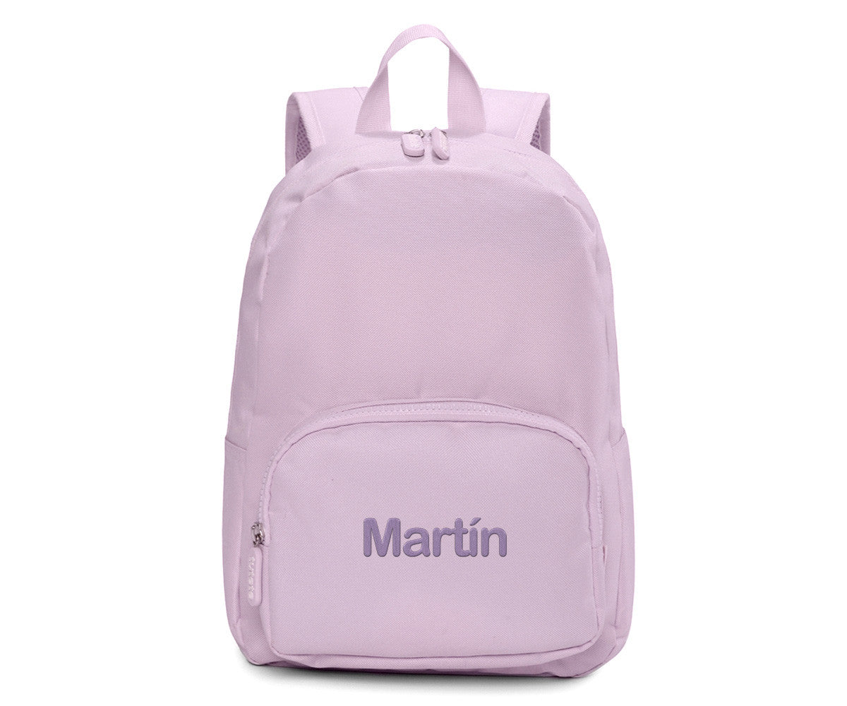 Zaino Solid Color Lavender+6 Toppe Autoadesive Happy Day