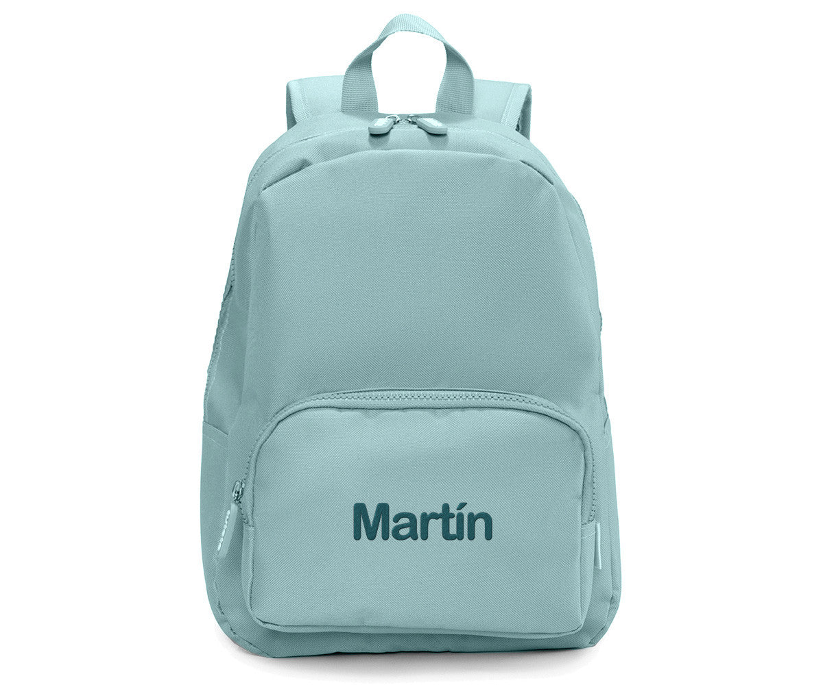 Zaino Solid Color Green+6 Toppe Autoadesive Nature