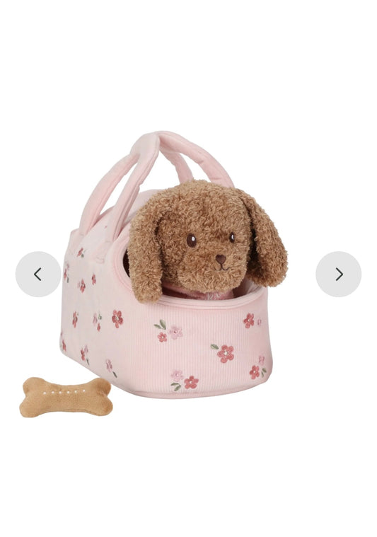 Cane peluce in borsa – Rosa – Little Dutch