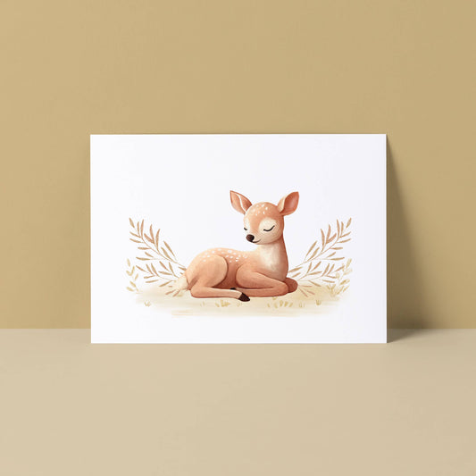 Cartolina | Cerbiatto