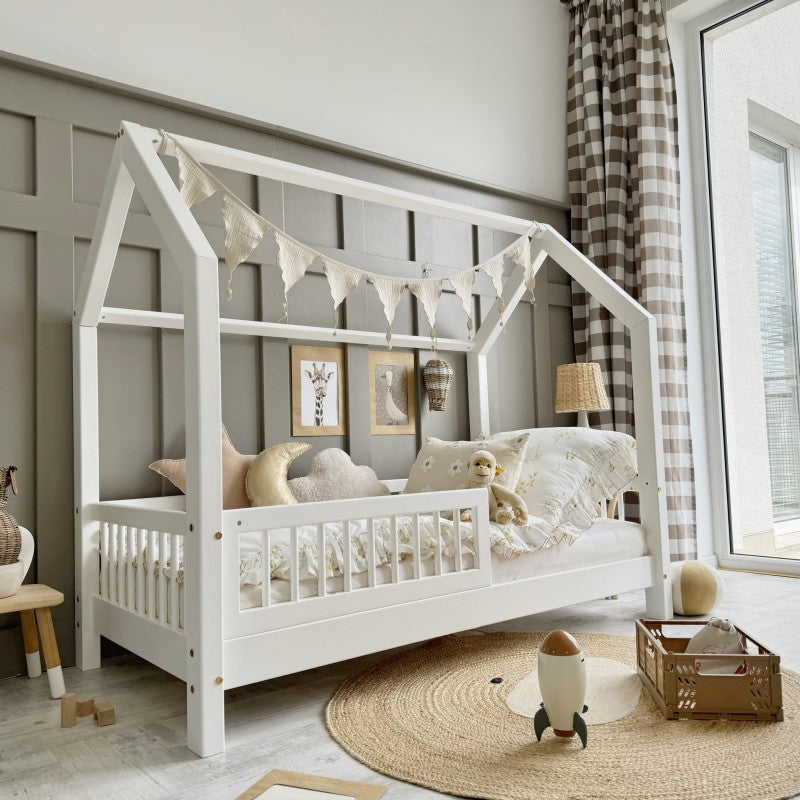 Letto Pioli 200x90 bianco (spedizione veloce)