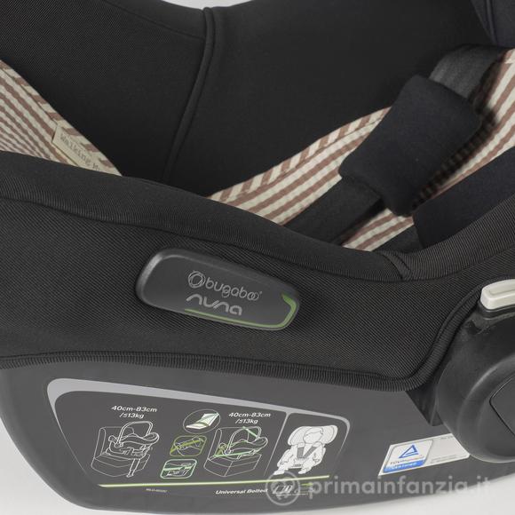 Materssino per seggiolino auto universale Praliné Righe Mocha