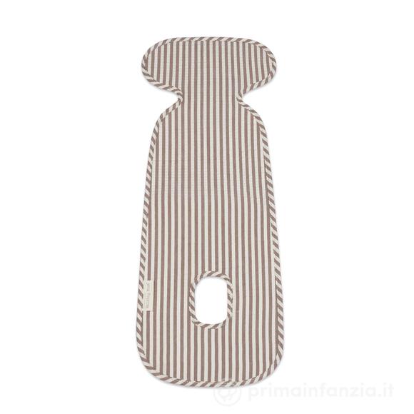Materssino per seggiolino auto universale Praliné Righe Mocha