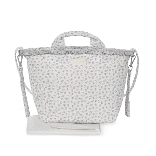 Borsa Fasciatoio Pasito a Pasito Little Bloom Flor Grigio