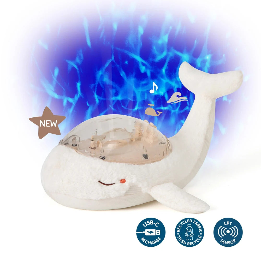 Lampada Notturna Tranquil Whale - Bianca